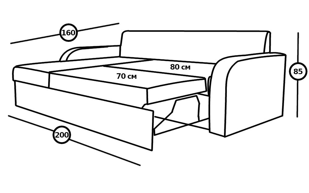 Диван кутовий №3903 Фрідом