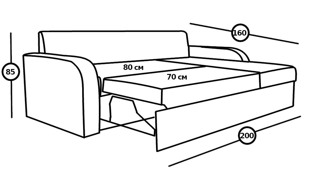 Диван кутовий №3902 Фрідом