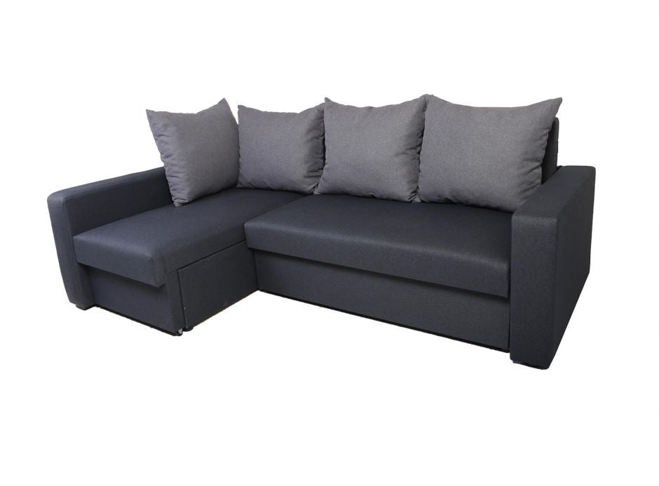 Диван угловой №1619 еврокнижка Плаза