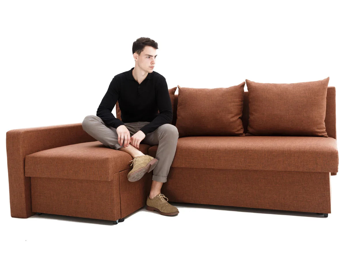 Диван Кутовий Президент №572 Тканина Platinum