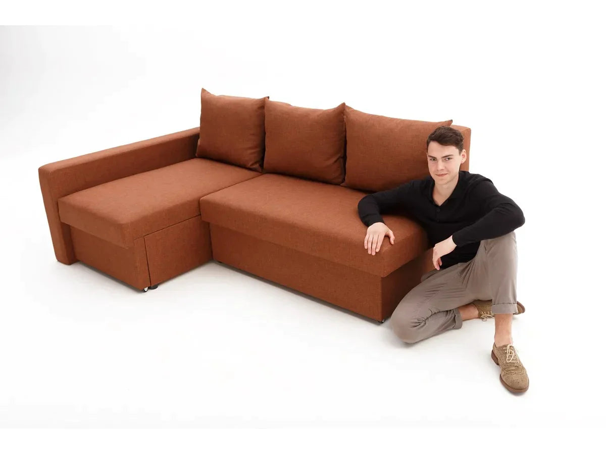 Диван Кутовий Президент №572 Тканина Platinum