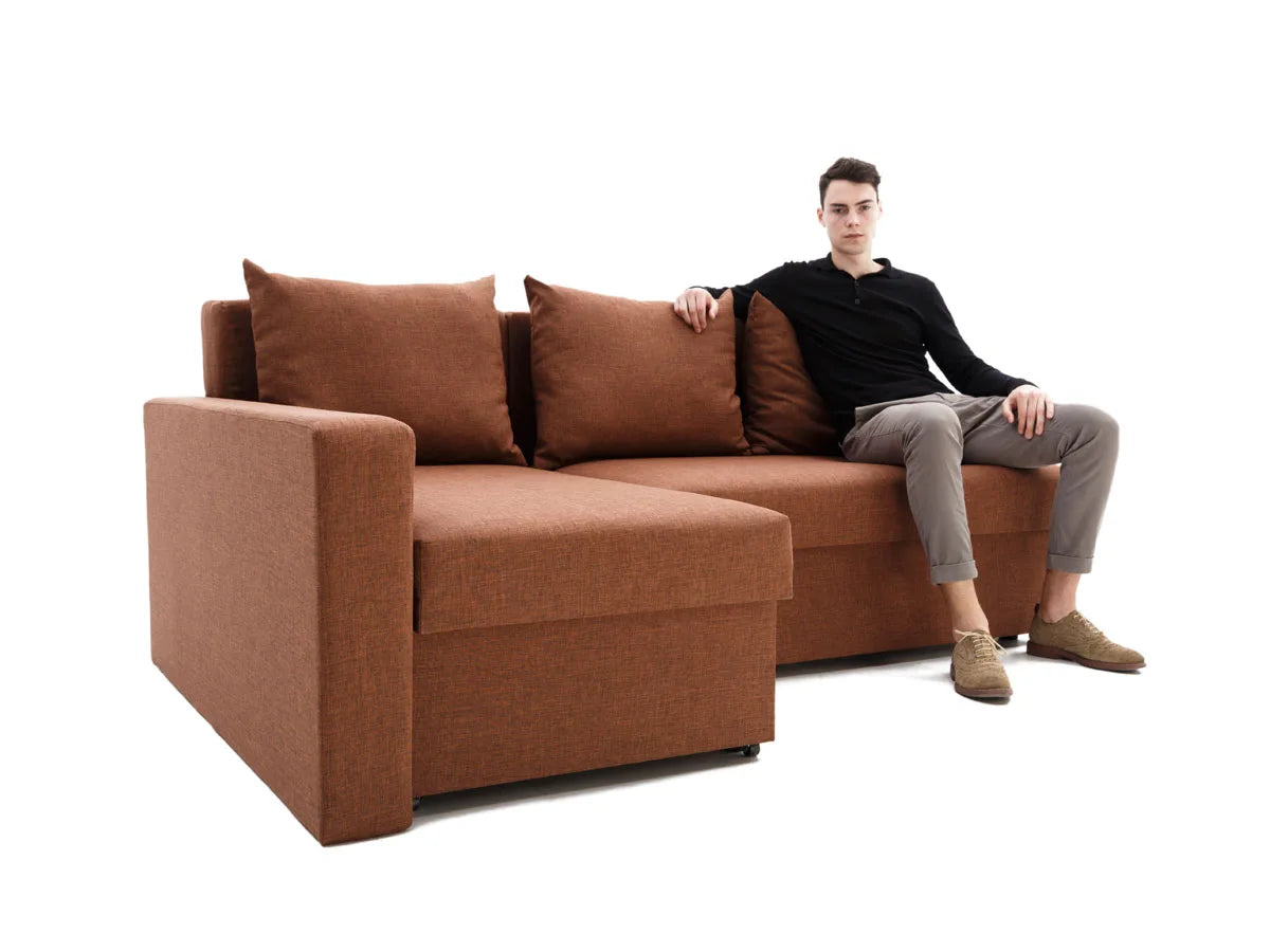 Диван Кутовий Президент №572 Тканина Platinum