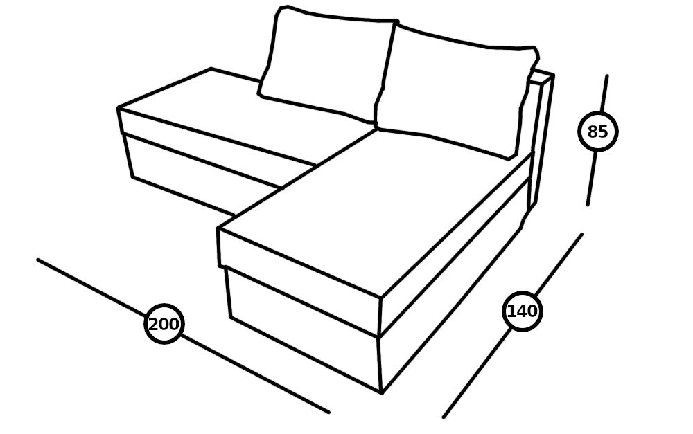 Диван трансформер №3801 Брізе