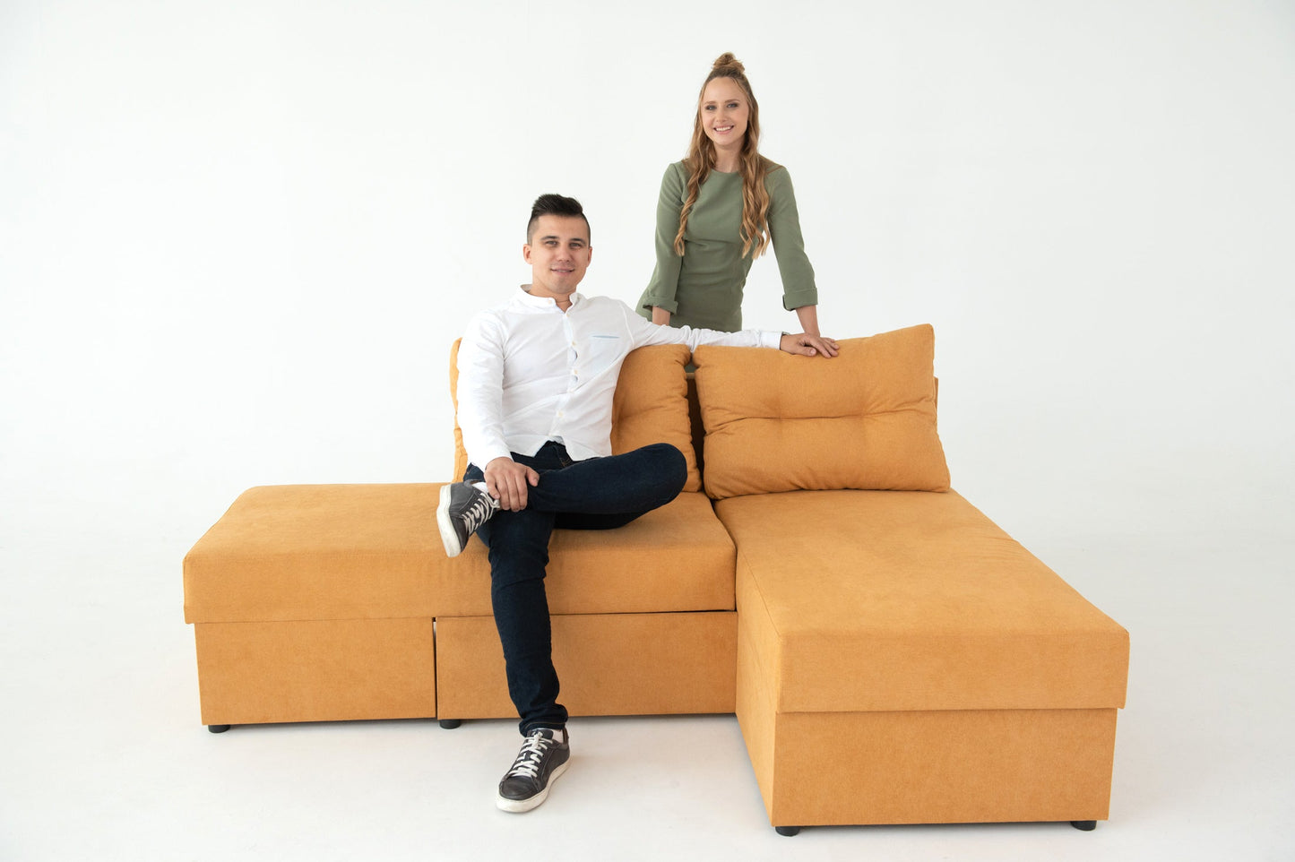 Диван трансформер №3801 Брізе