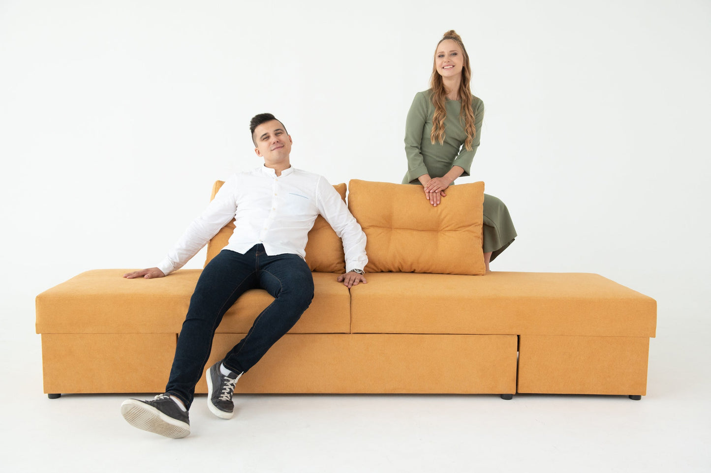 Диван трансформер №3801 Брізе