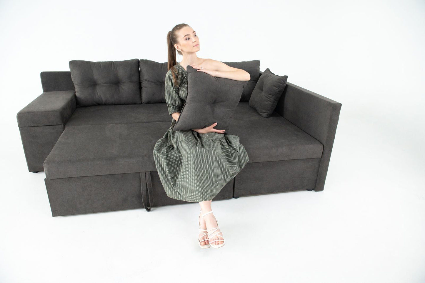 Диван №3601 кутовий Панорама