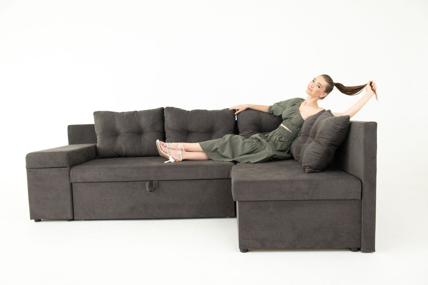 Диван №3601 кутовий Панорама